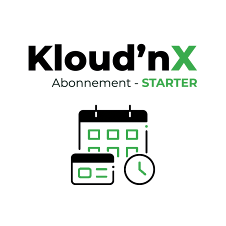 Kloud'nX Abonnement - Starter