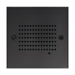 Meljac finish Perforated grille, Cold metal finish