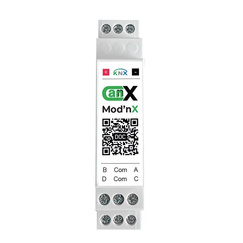 Mod'nX - KNX Module 4 i/p or 4 o/p, Rail Din, 1 Module