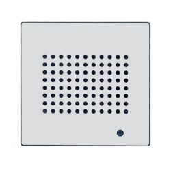 Carillon Speak'nX avec 2 entrées KNX, finition standard - aluminium avec carte SD 32 Gb, hors cadre