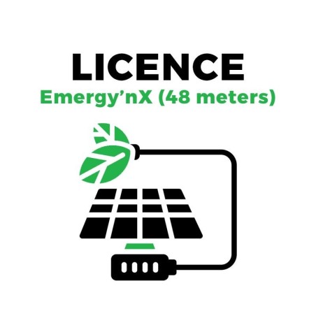 Licence pour Optimisation énergétique sur Emergy'nX  - jusqu'à 48 compteurs