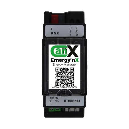 Passerelle Emergy'nX pour tableau de bord énergétique & optimisation énergétique - y compris alimentation 24v DC - 0.63a, a