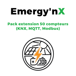 Emergy'nX - Pack extension 50 compteurs - y compris Chart'nX