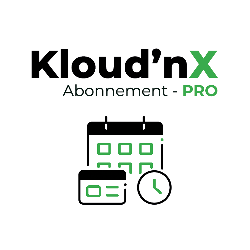 Kloud'nX Abonnement - Pro