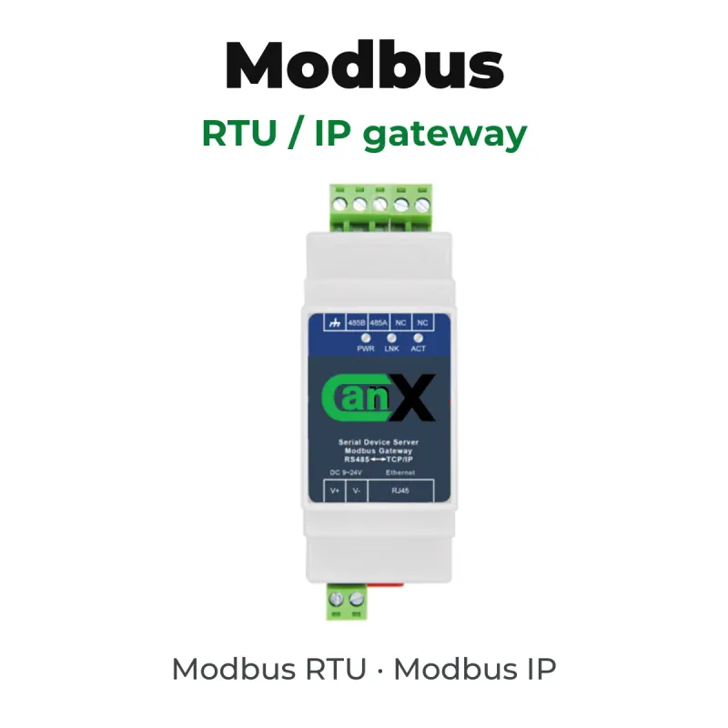 Modbus - RTU / IP gateway