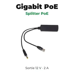 Gigabit PoE - Splitter PoE