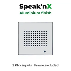 Speak'nX - Aluminium finish