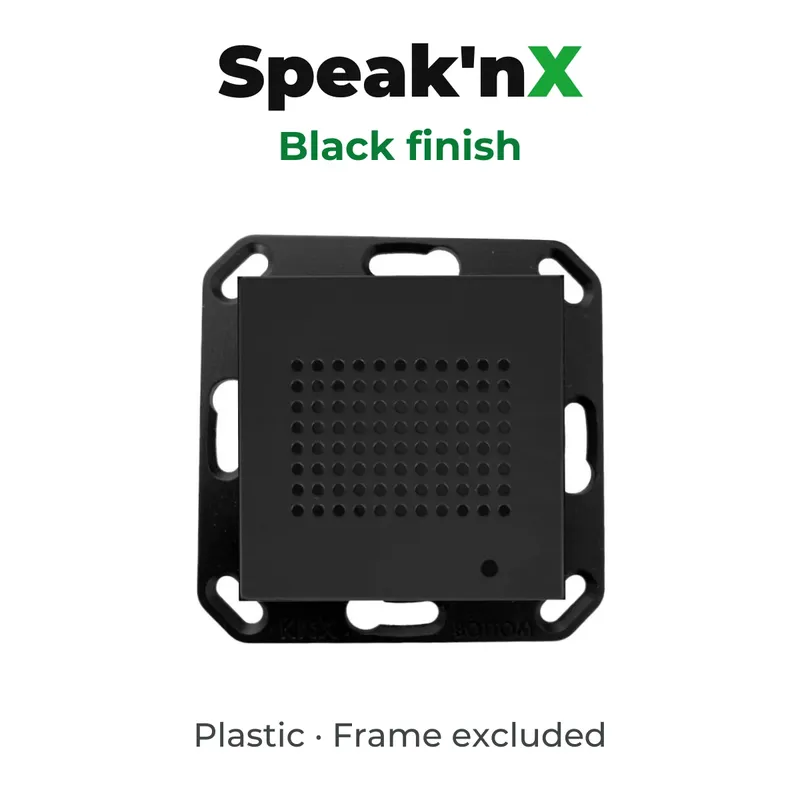 Speak'nX - Black finish