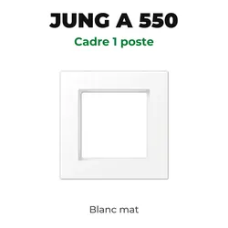 JUNG A 550 - Cadre 1 poste