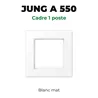 JUNG A 550 - Cadre 1 poste