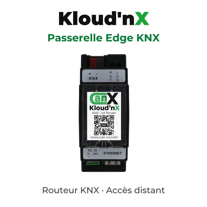 Kloud'nX - Passerelle Edge KNX