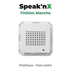 Speak'nX - Finition blanche