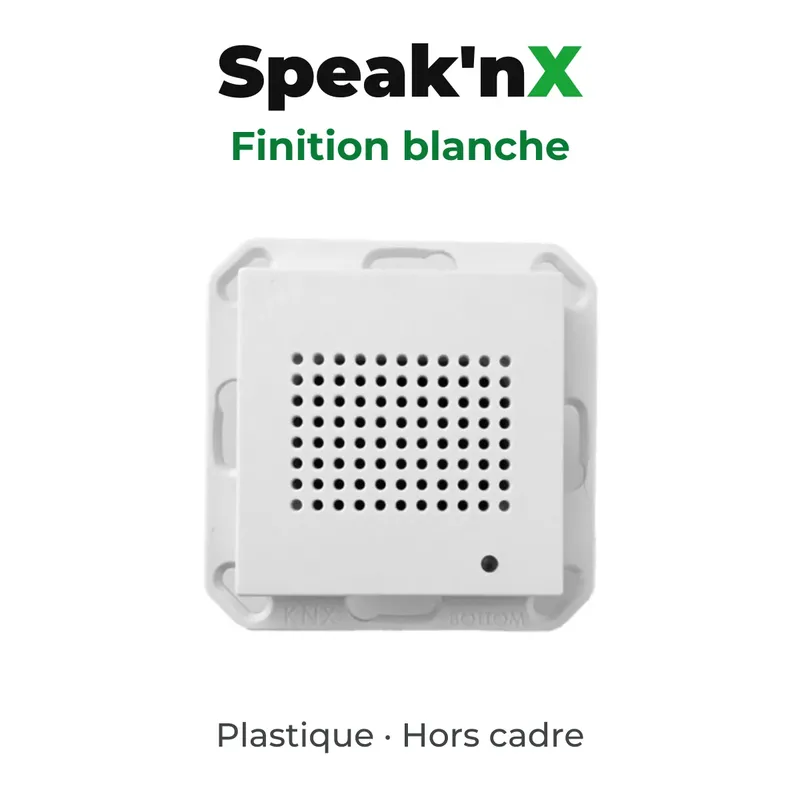 Speak'nX - Finition blanche