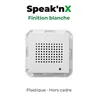 Speak'nX - Finition blanche