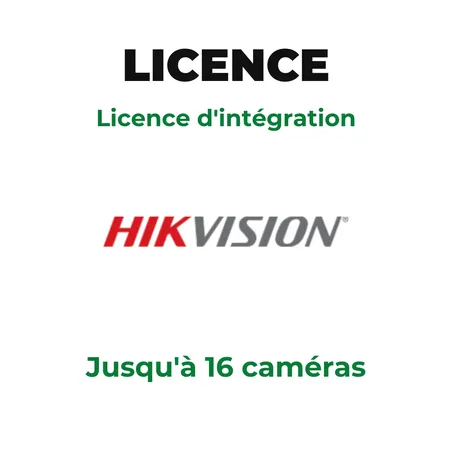 Hikvision - Licence d'intégration