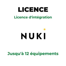 Nuki - Licence d'intégration