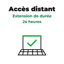 Accès distant - Extension de durée