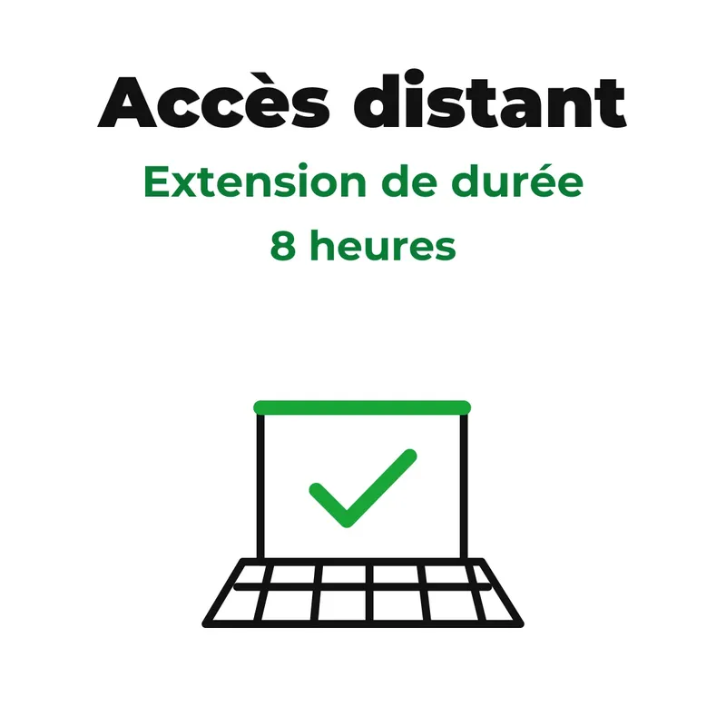 Accès distant - Extension de durée