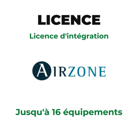 Airzone - Licence d'intégration