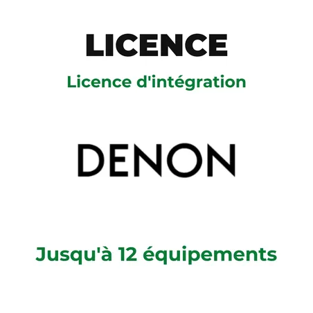 Denon - Licence d'intégration