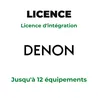 Denon - Licence d'intégration