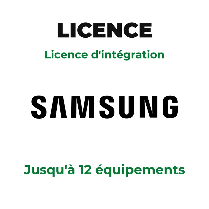 Samsung - Licence d'intégration