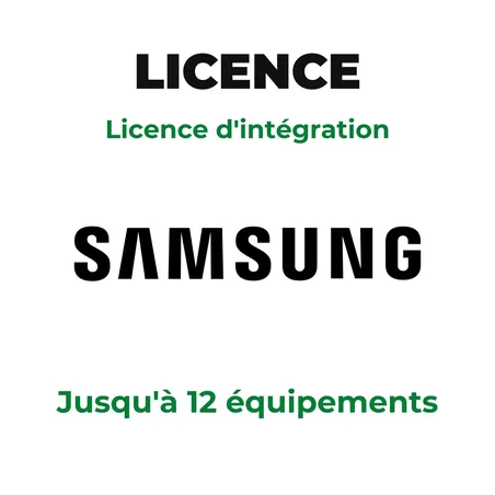 Samsung - Licence d'intégration