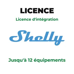 Shelly - Licence d'intégration