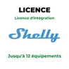 Shelly - Licence d'intégration