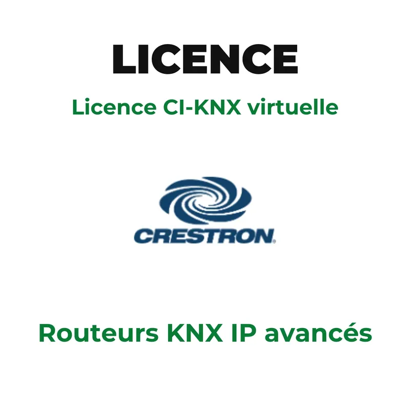 Crestron - Licence CI-KNX virtuelle