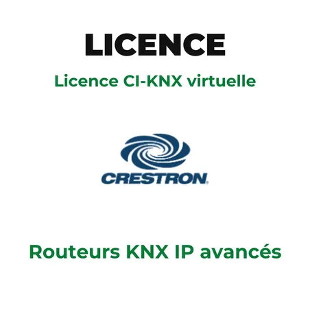 Crestron - Licence CI-KNX virtuelle